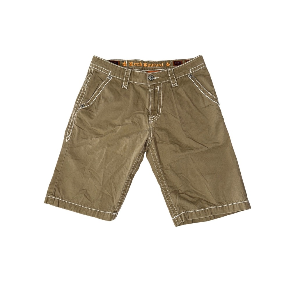 Rock Revival Brown Jean Shorts